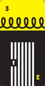 Prison (3) card from the Mayor card game