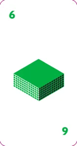 Green 6 card from the Mayor card game