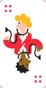 Red Doctor card from the Mayor card game