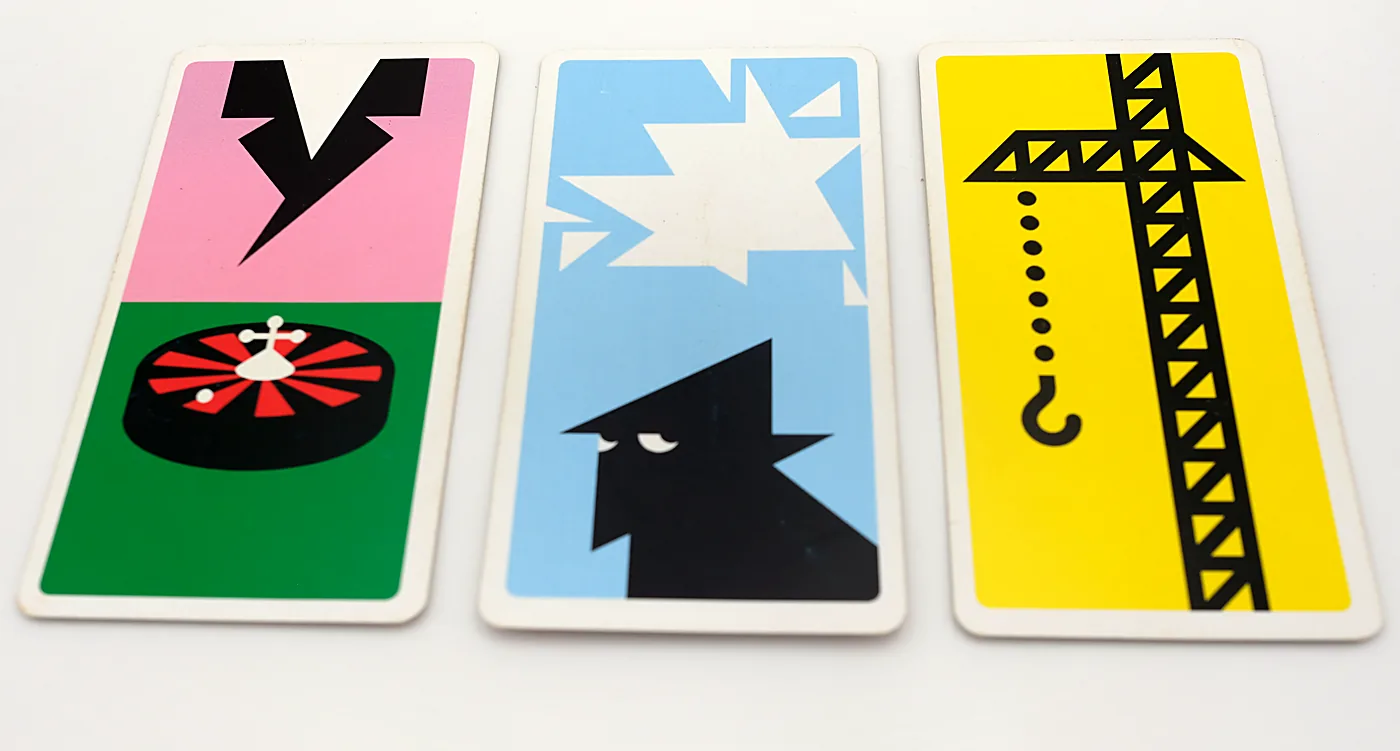 Mayor's three Special cards: the Casino, the Thief and the Crane