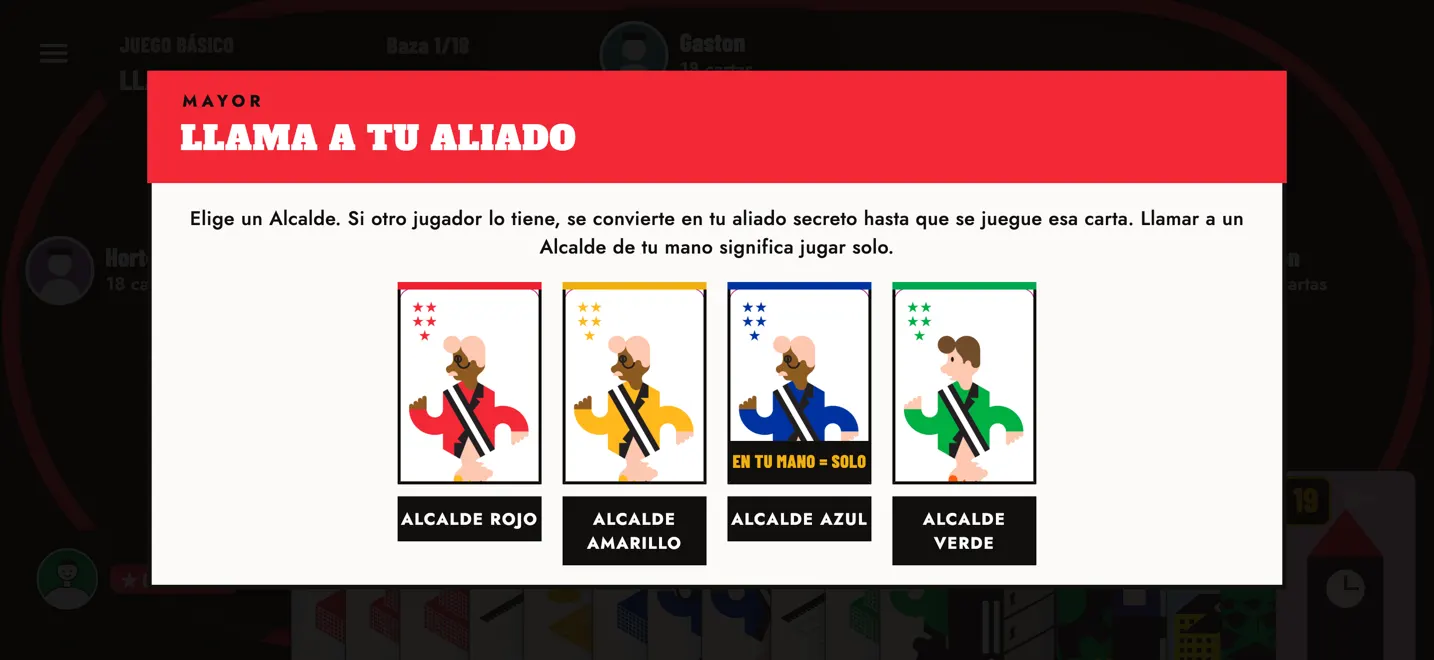 La llamada al Alcalde: elige el color de tu aliado.